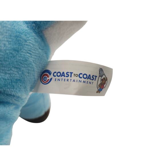 Coast to Coast Blue Deer Plush Stuffed Animal 10" Winking Hello Antlers Toy - Picture 7 of 8